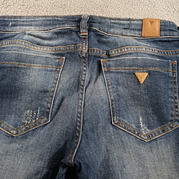 Guess Jeans Low Rise Skinny Ladies Size 8 - Picture 7 of 14